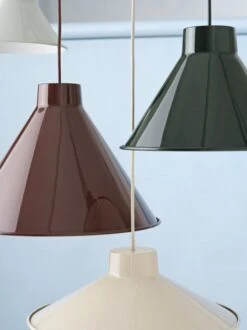 Muuto Suspension Top, 38 cm, Rouge Profond -Muuto top pendant grey deep red dark green sand concept muuto org