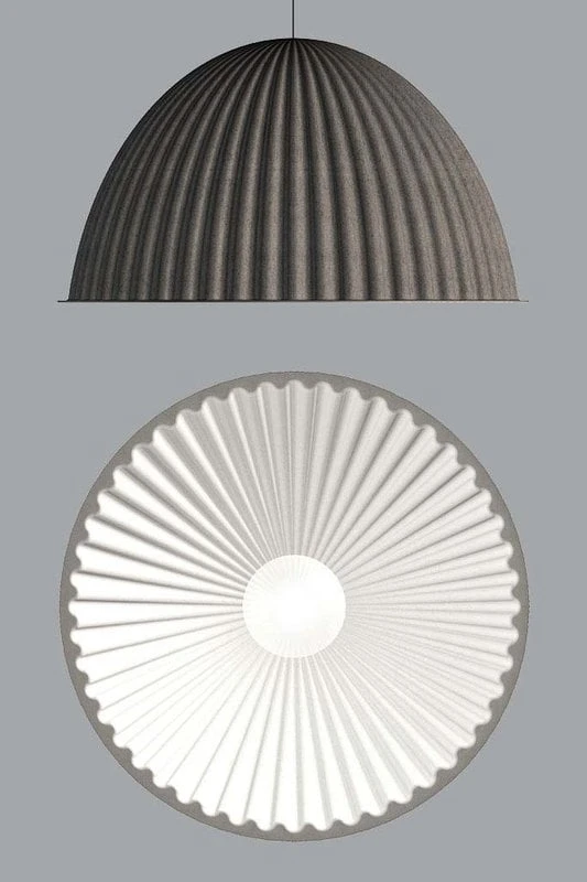 Muuto Suspension Under The Bell 55 cm, Gris 4 Muuto Suspension Under The Bell 55 cm, Gris – Image 2